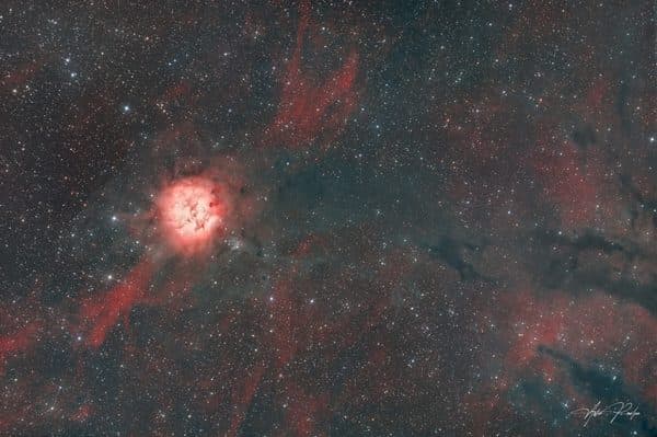 IC 5146, Nébuleuse du Cocon — image réalisée avec ZWO ASI2600MC Pro