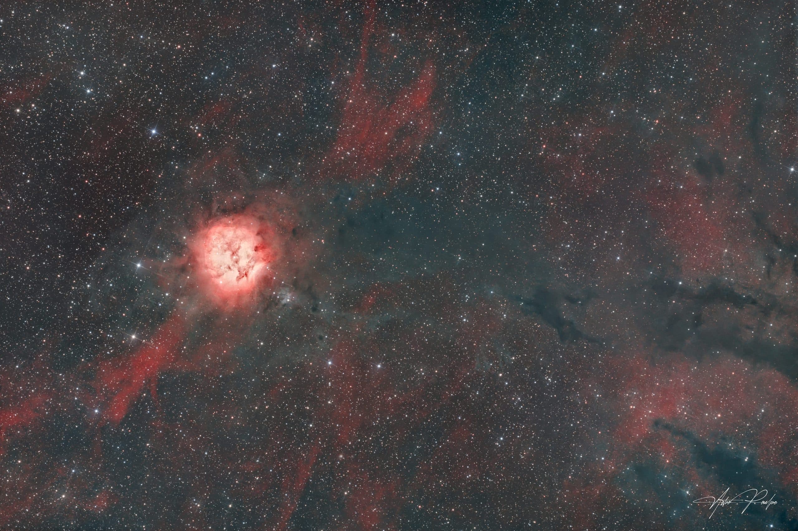 IC 5146, Nébuleuse du Cocon — image réalisée avec ZWO ASI2600MC Pro