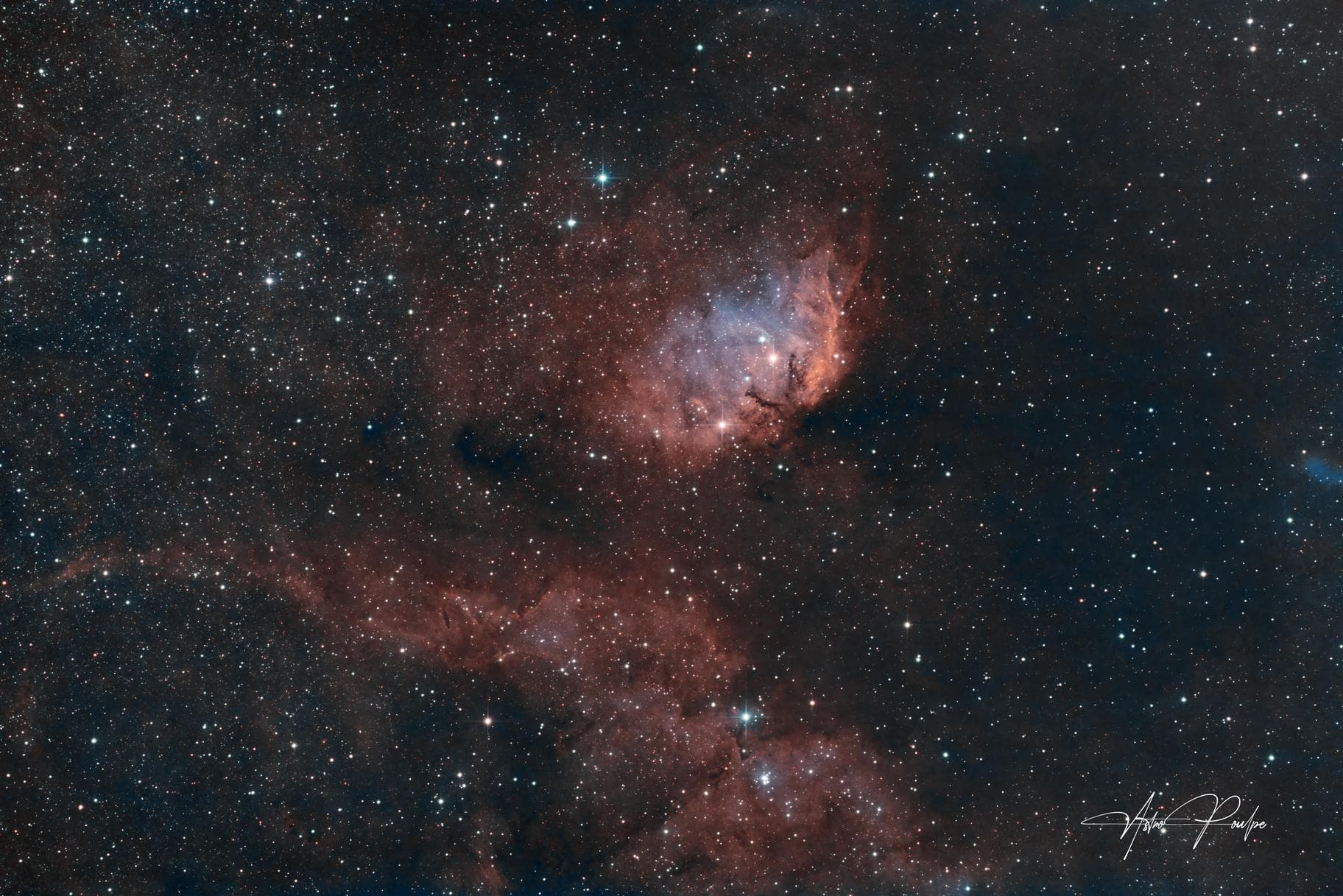 Sh2-101 — Tulip Nebula