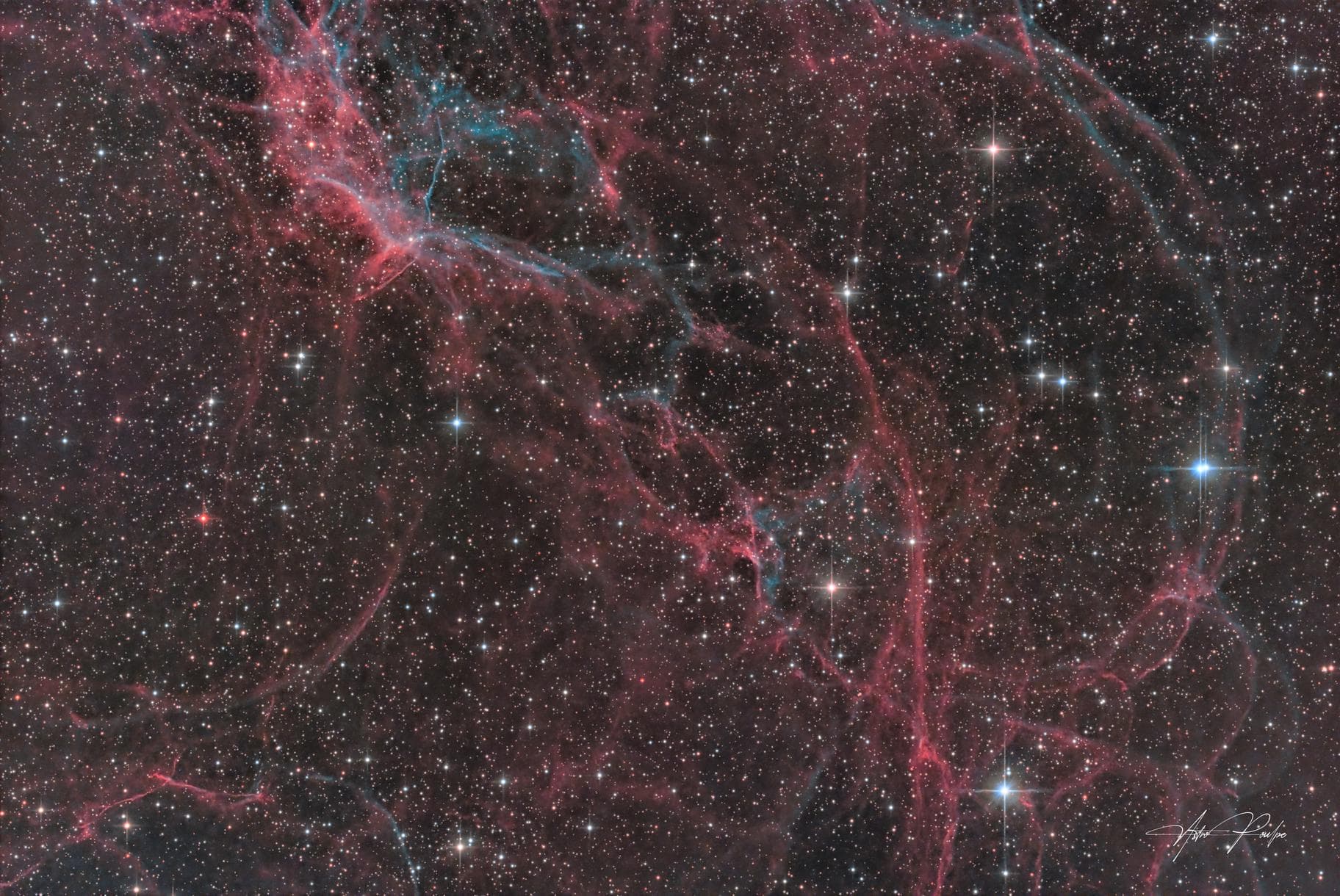Simeis 147 — Spaghetti Nebula