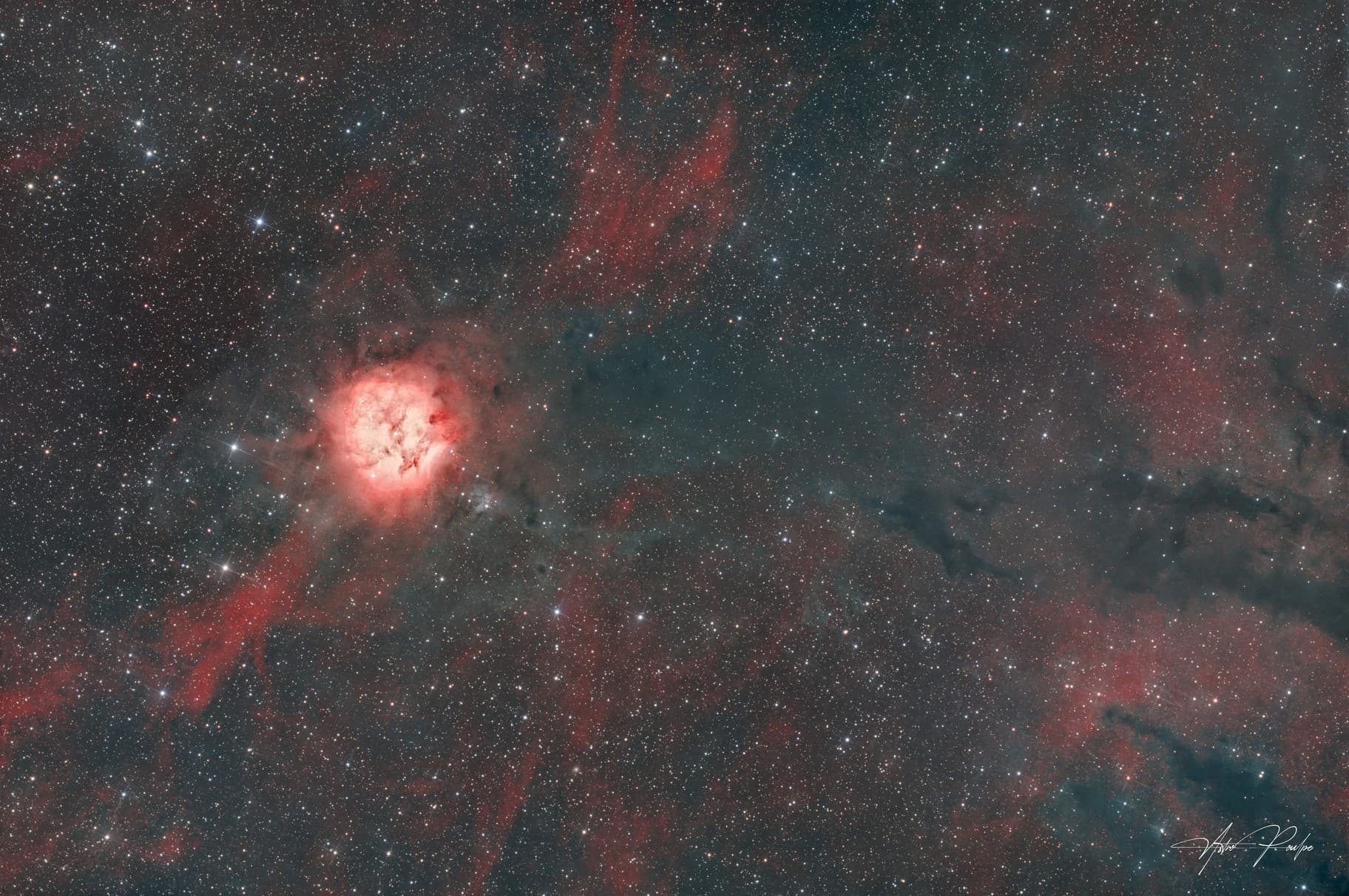 IC 5146, la nébuleuse du Cocon