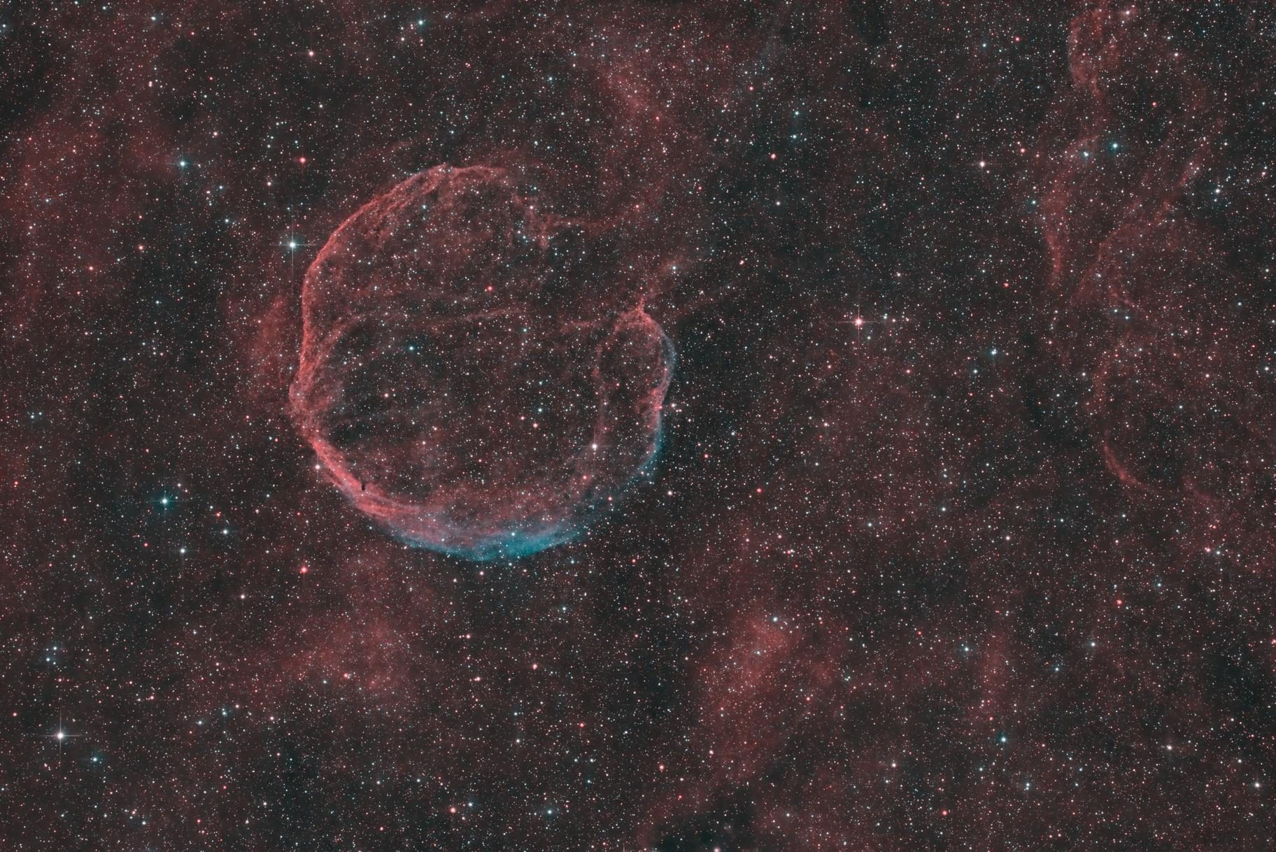 Abell 85, Nébuleuse de la gousse d'ail — image réalisée depuis Le Pradet / Toulon, Var, France