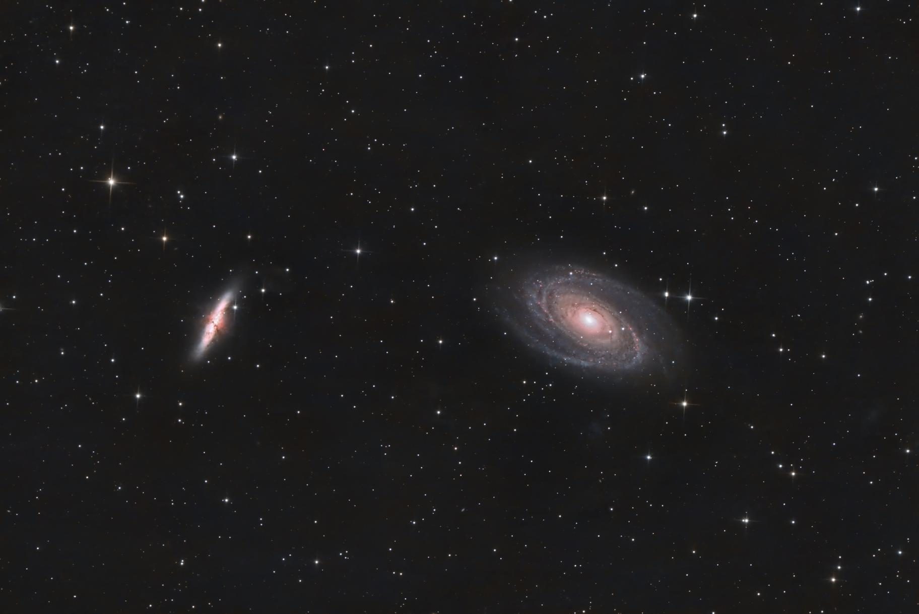 M81, Galaxie de Bode — image réalisée depuis Le Pradet / Toulon, Var, France