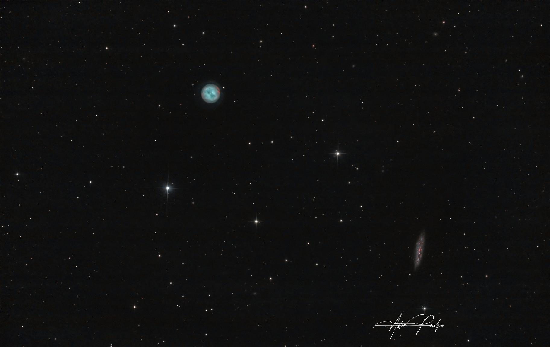 M97, Owl Nebula — image taken from Le Pradet / Toulon, Var, France