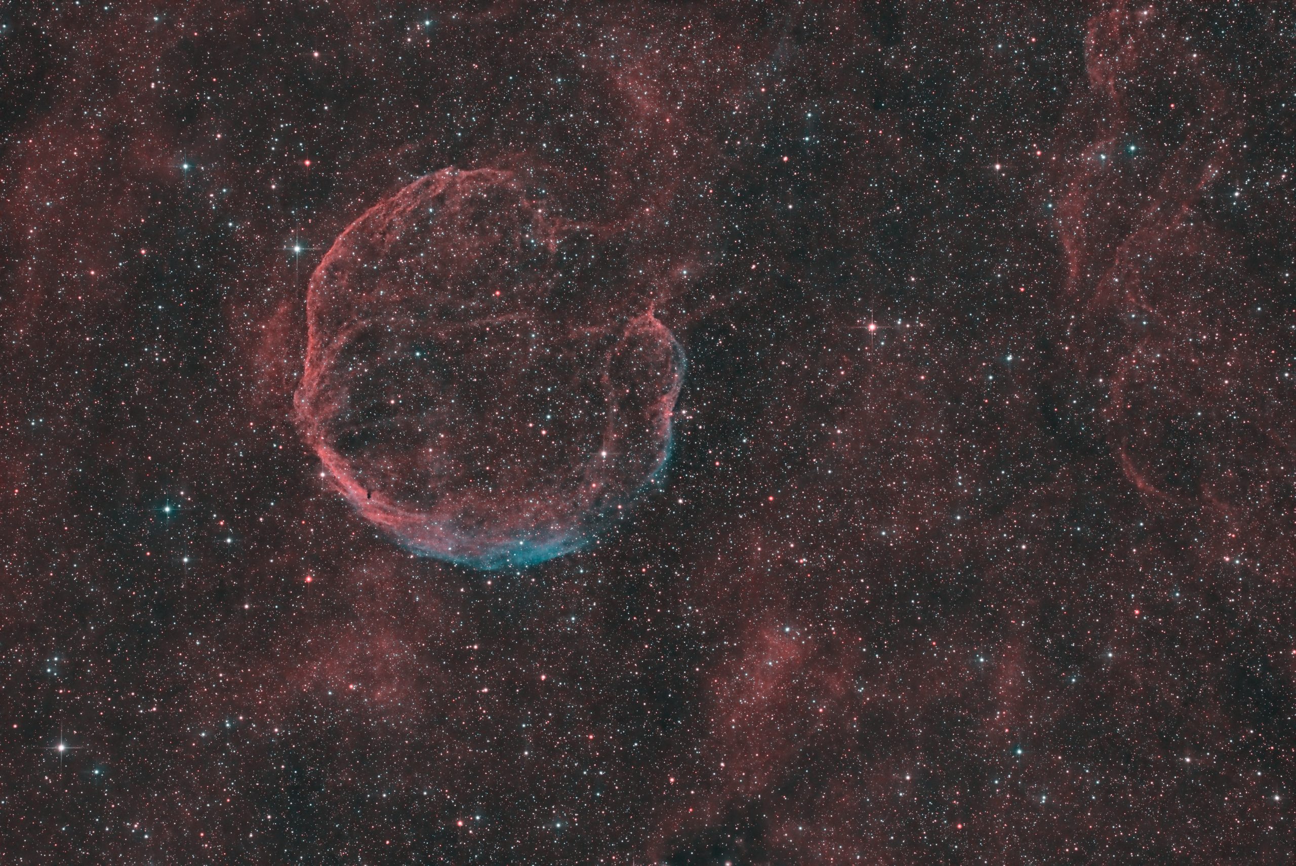 Abell 85, Nébuleuse de la gousse d'ail — image réalisée avec ZWO ASI2600MC Pro